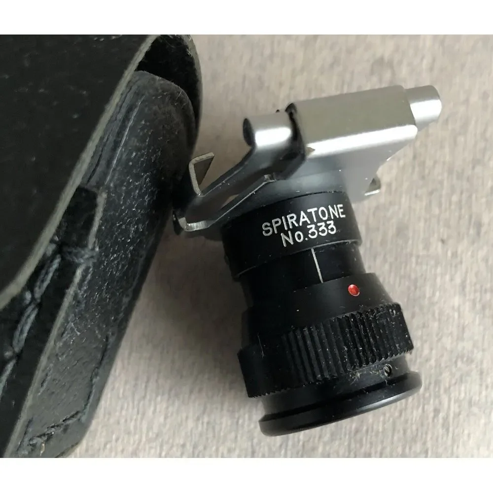 Spiratone 333 lens With Case Japan
